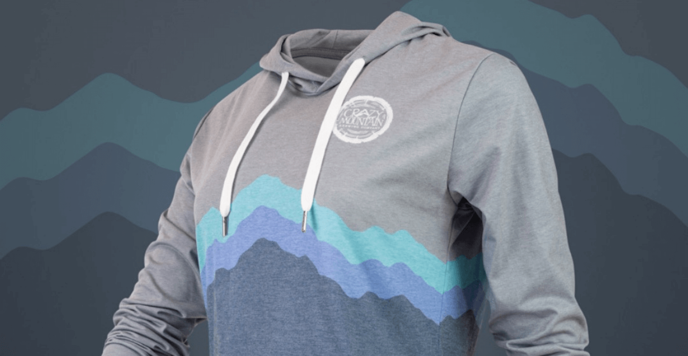 crazy mountain hoodie