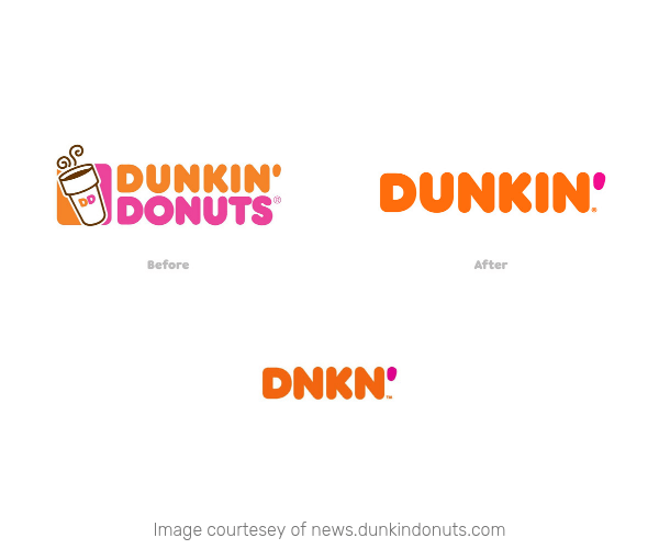 dunkin donuts logos